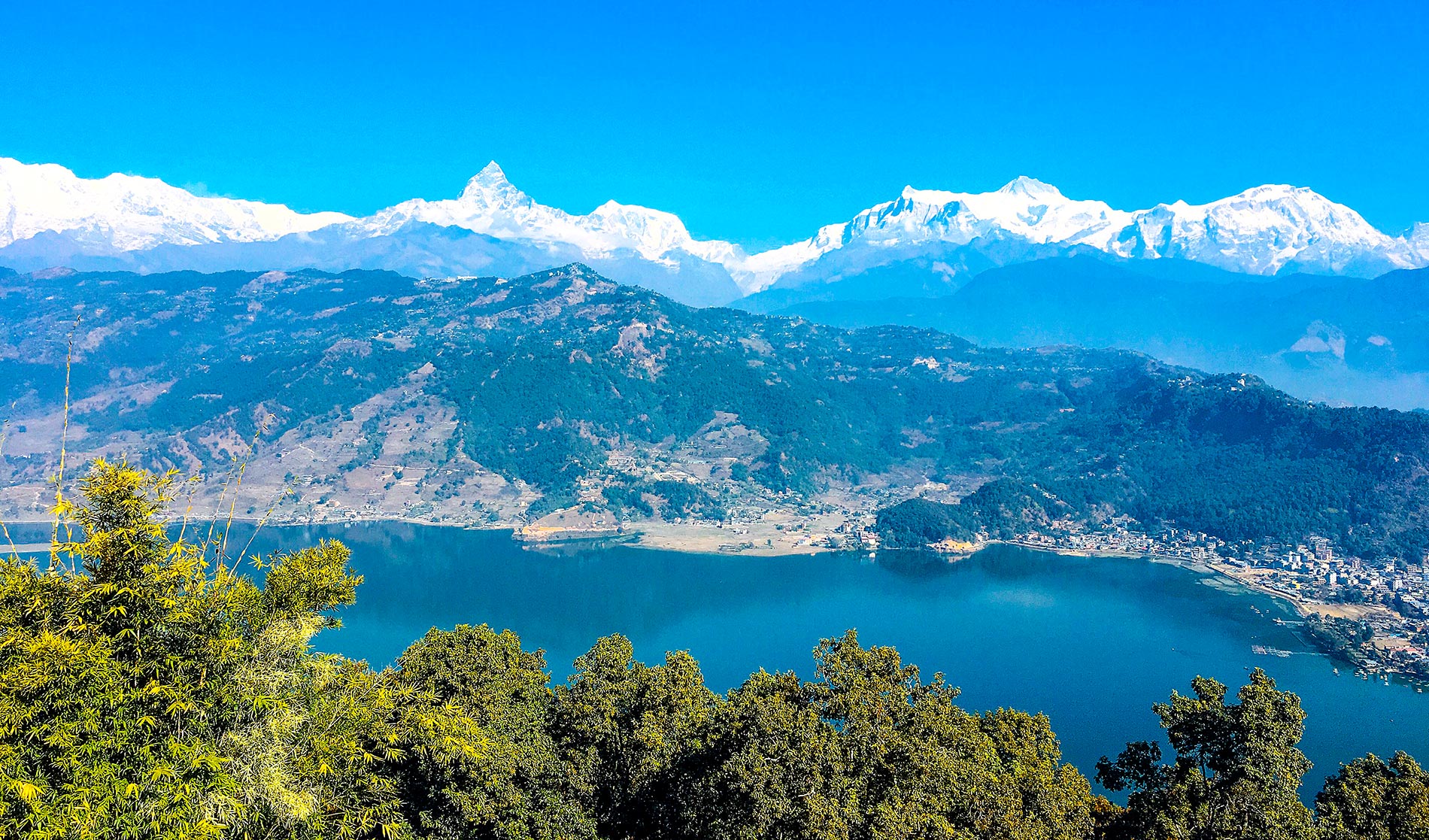 view of pokhara